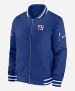 New York Giants Sideline Coaches Bomber Jacket