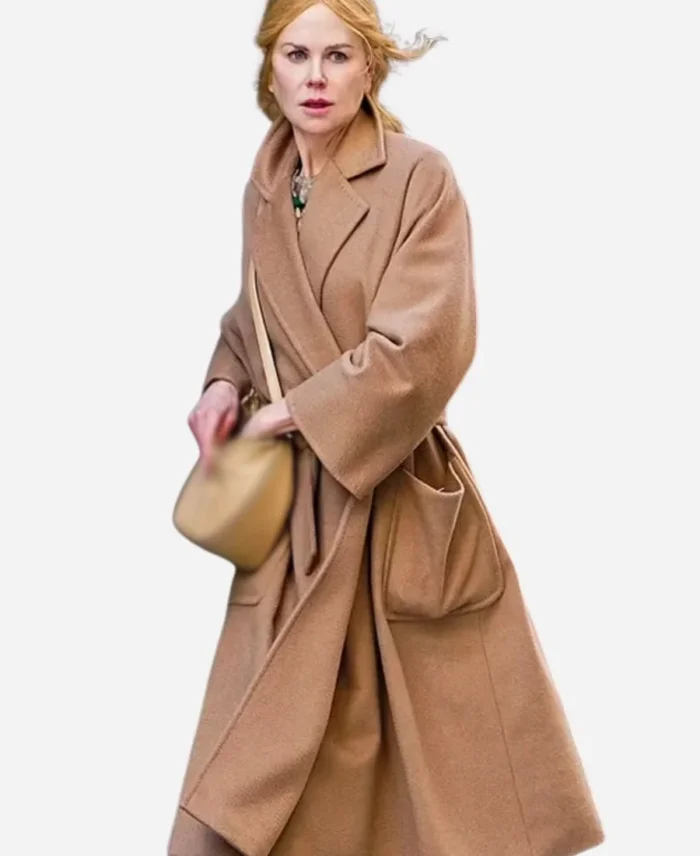 Nicole Kidman Babygirl 2024 Brown Coat