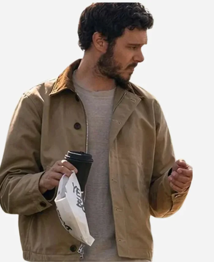 Noah Nobody Wants This 2024 Adam Brody Brown Jacket