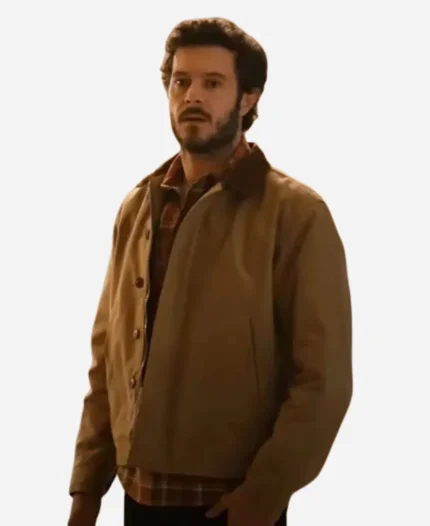 Noah Nobody Wants This Season 1 2024 Adam Brody Brown Jacket