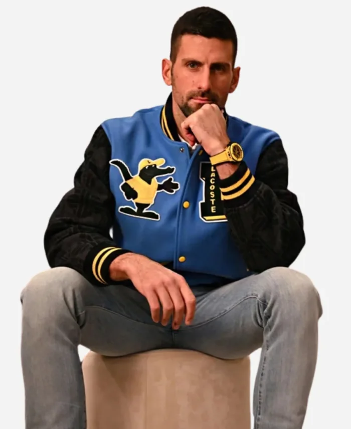 Novak Djokovic Lacoste Bomber Jacket