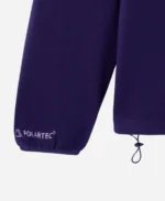 OVO Baltimore Ravens Mock Neck Blue Fleece