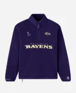 OVO Baltimore Ravens Mock Neck Fleece