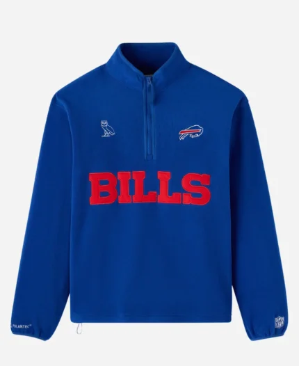 OVO Buffalo Bills Mock Neck Fleece
