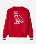 OVO Buffalo Bills Red Trainer Pullover Jacket