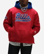 OVO Buffalo Bills Trainer Pullover Jacket