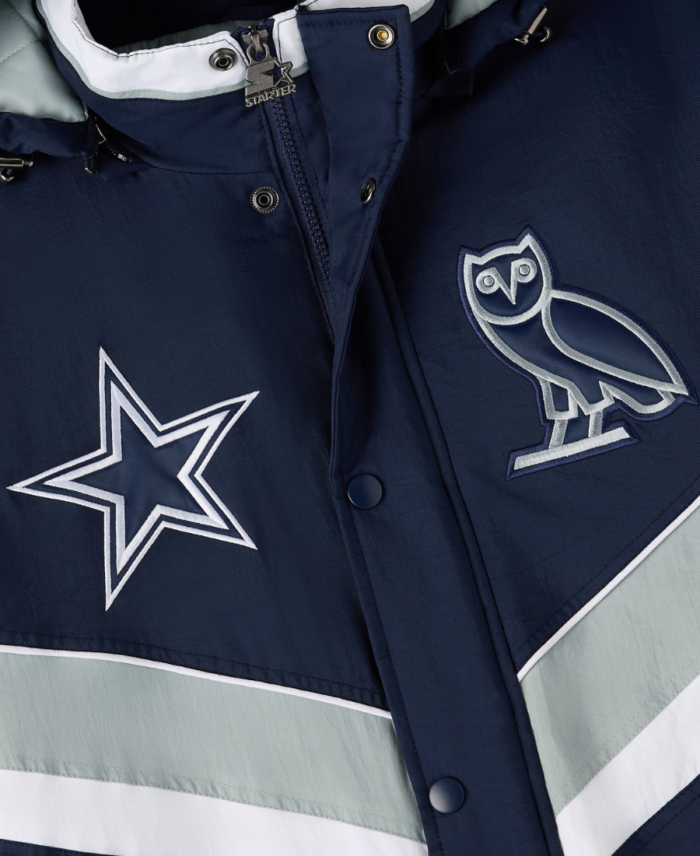 OVO DALLAS COWBOYS 49ers sideline puffer jacket - jacket Era