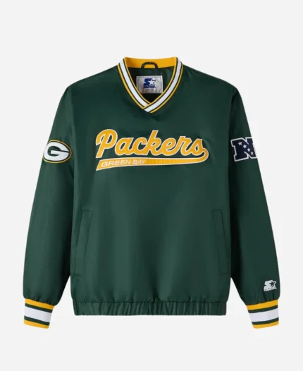 OVO Green Bay Packers Trainer Pullover Jacket