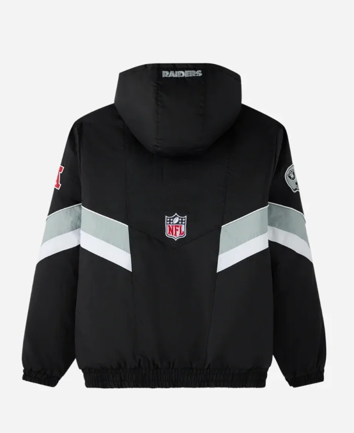 OVO Las Vegas Raiders Sideline Hooded Puffer Jacket