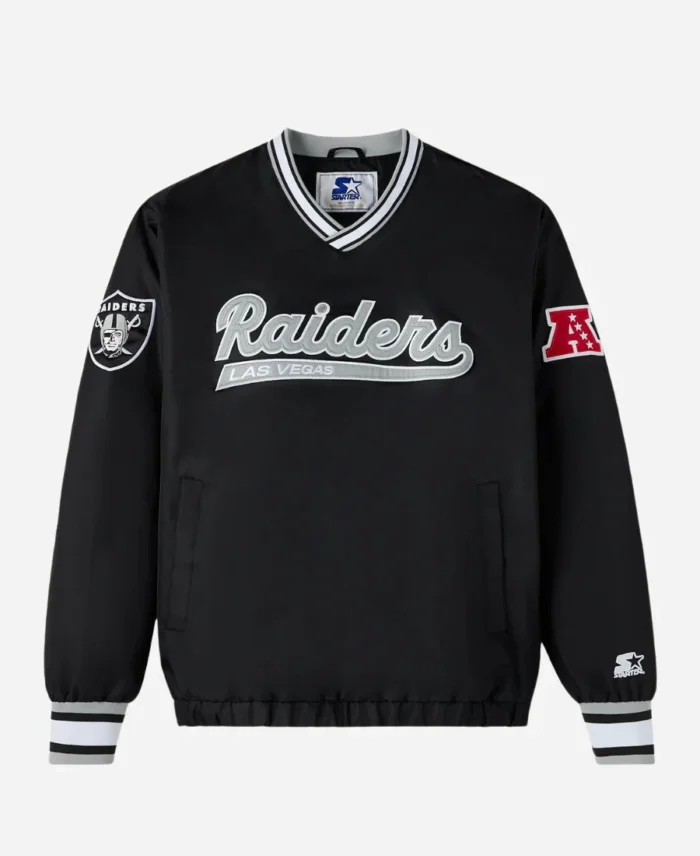 OVO Las Vegas Raiders Trainer Pullover Jacket