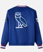 OVO New York Giants Trainer Pullover Blue Jacket