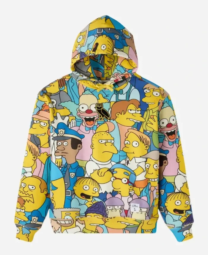 OVO The Simpsons All Over Print Hoodie