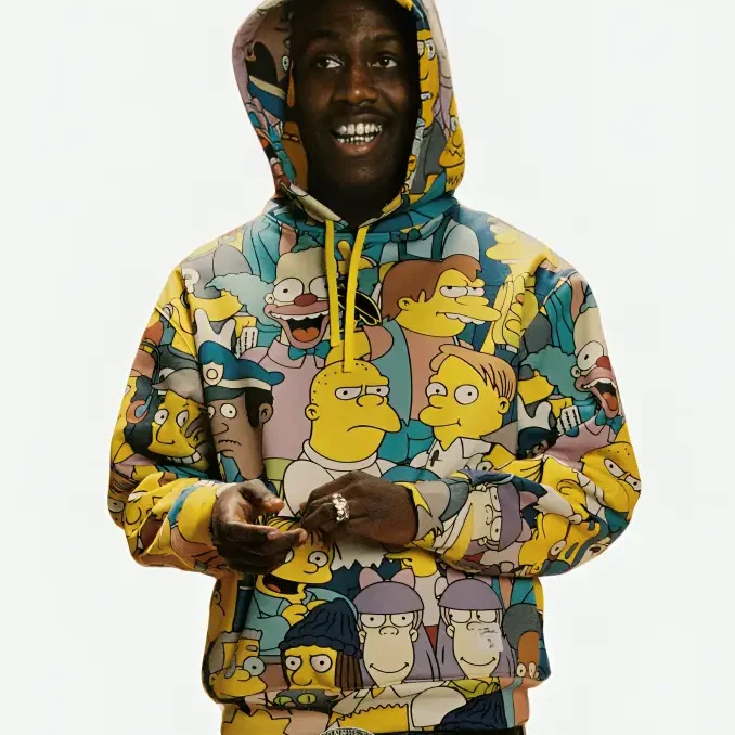 OVO The Simpsons All Over Print Hoodie - Jacket Era