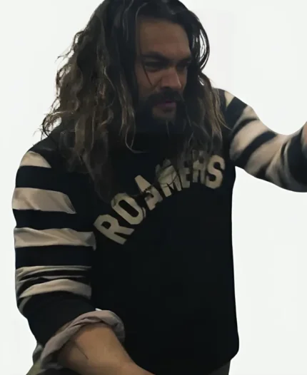 On the Roam Jason Momoa Roamers Striped Sleeves Shirt