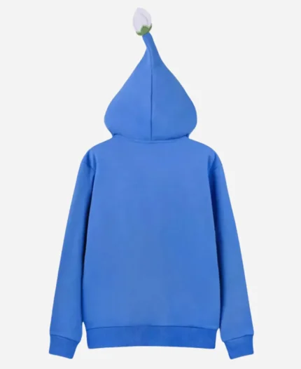 PIKMIN Nintendo Oversized Zip-up Blue Hoodie