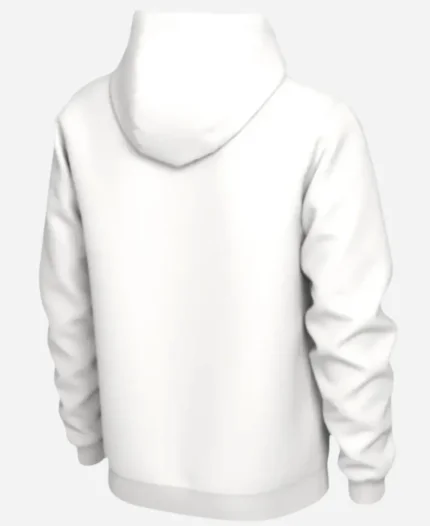 Paige Bueckers Club Nike Fleece White Pullover Hoodie For Unisex