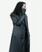 Paloma Nozicka 2024 The Irrational Black Leather Coat