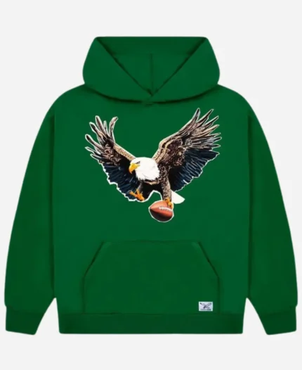 Philadelphia Eagles GOLF WANG Cutout Pullover Hoodie