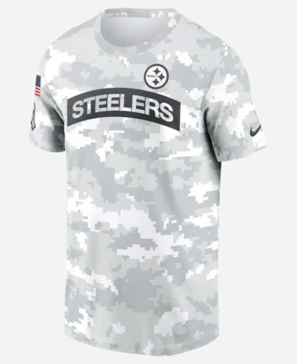 Pittsburgh Steelers Salute To Service Camo 2024 T-Shirt For Sale