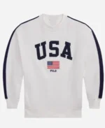 Princess Diana USA White Sweatshirt