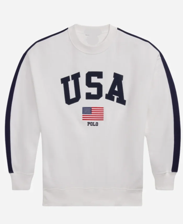 Princess Diana USA White Sweatshirt