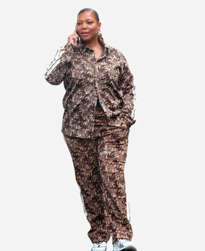 Queen Latifah The Equalizer S05 Palms Camo Tracksuit