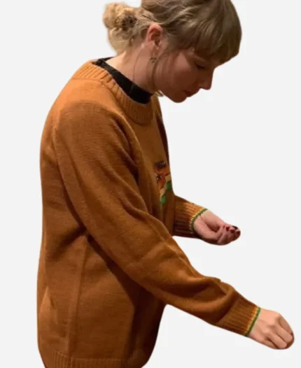 Rainbow Cookie Taylor Swift Brown Sweater