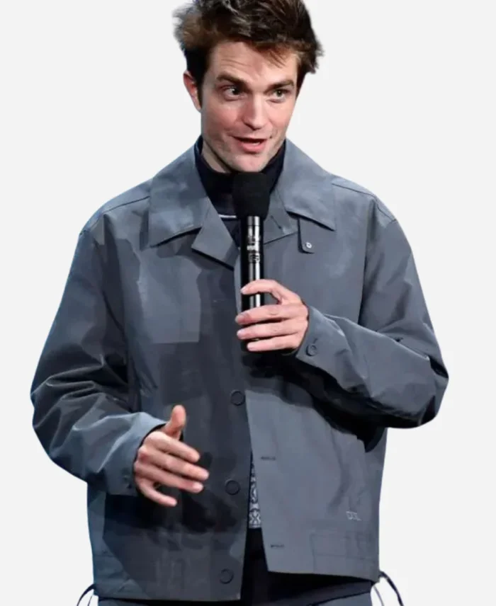 Robert Pattinson Mickey 17 Grey Jacket