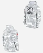 Salute To Service Green Bay Packers Camo 2024 Hoodie