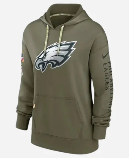 Salute To Service Philadelphia Eagles Green Hoodie