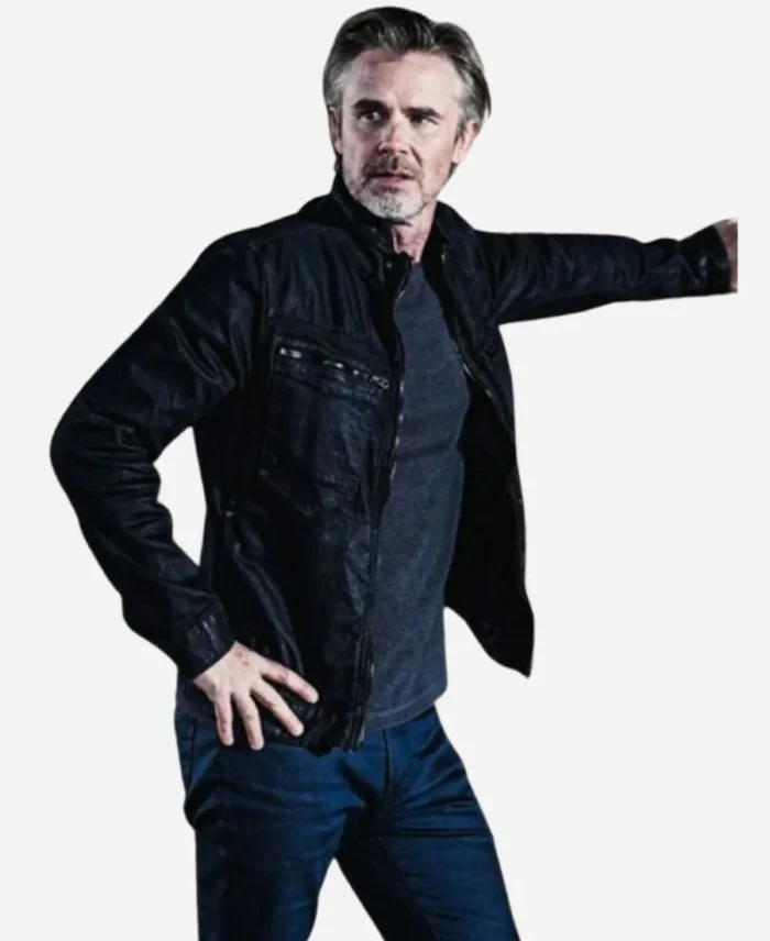 Sam Trammell 72 Hours Leather Jacket