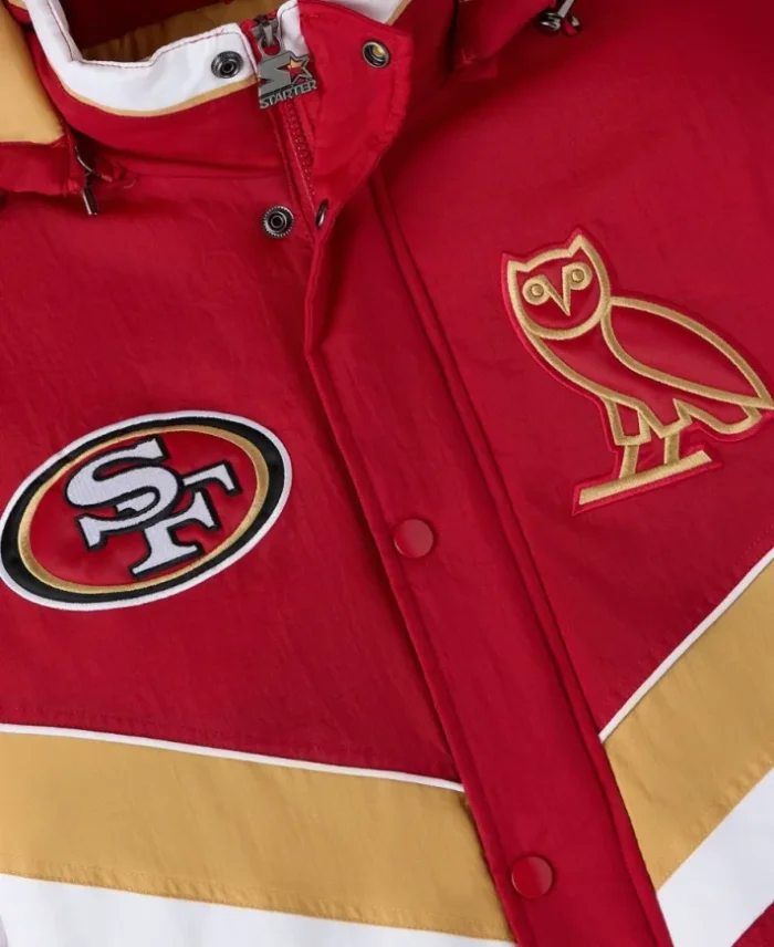 San Francisco 49ers Sideline Puffer Jacket