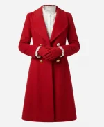 Emily Strauss Santa Bootcamp Wool Long Coat