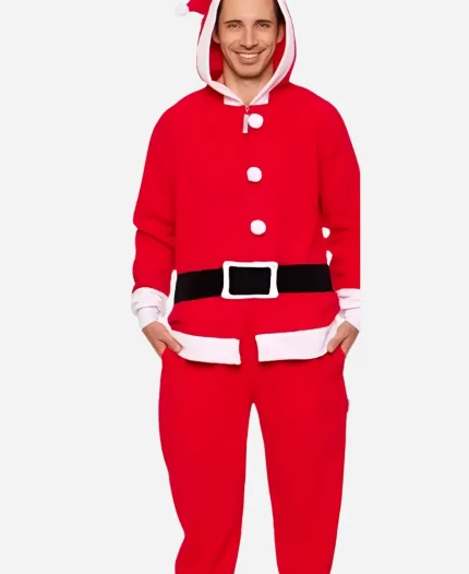 Santa Clause Christmas Red Costume