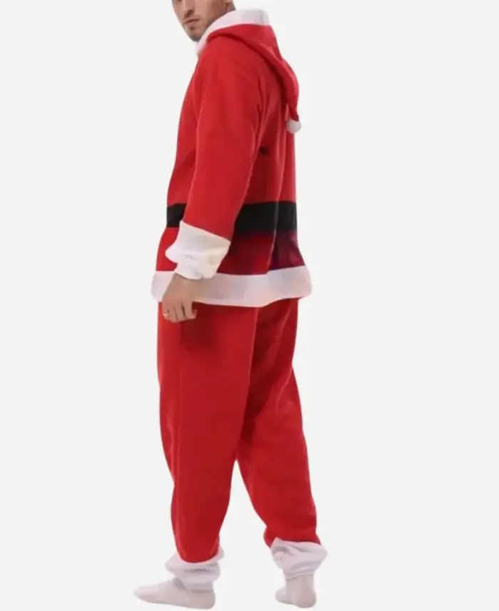 Santa Claus Onesie Christmas Red Costume For Unisex