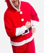 Santa Claus Onesie Christmas Belted Costume