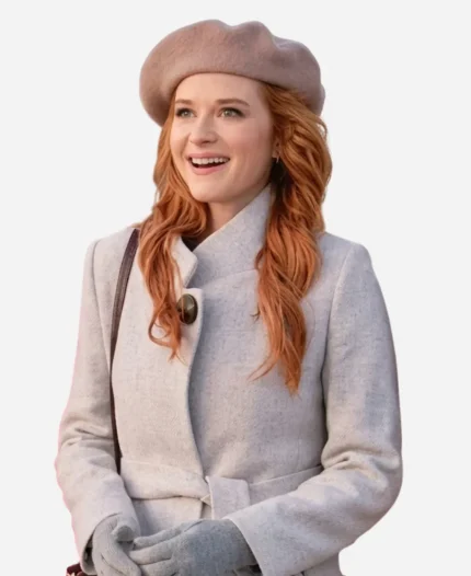 Jess Waters Christmas in Vienna Grey Coat