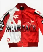 Scarface-Satin-Orange-Varsity-Jacket