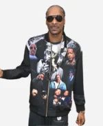 Snoop Dogg Kings Of The West Black Bomber Jacket For Sale