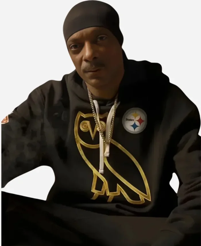 Snoop Dogg Pittsburgh Steelers OVO Black Pullover Hoodie