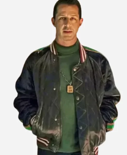 Succession Jeremy Strong  Bomber Jacket