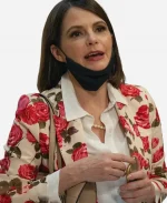 Suzanne Cryer TV-Series All Rise Season 03 Maggie Palmer Floral Printed Blazer