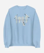 Taylor Swift 1989 Taylor’s Version Blue Fleece Sweatshirt For Unisex