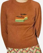 Taylor Swift Rainbow Cookie Brown Sweater For Sale