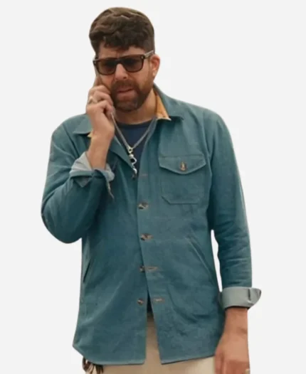 The Equalizer S5 Adam Goldberg Blue Denim Shirt