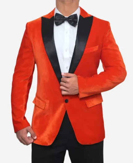 The Golden Circle Taron Egerton Kingsman Tuxedo Coat