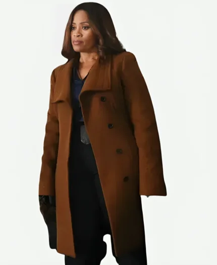 The Irrational S01 Maahra Hill Brown Wool Coat