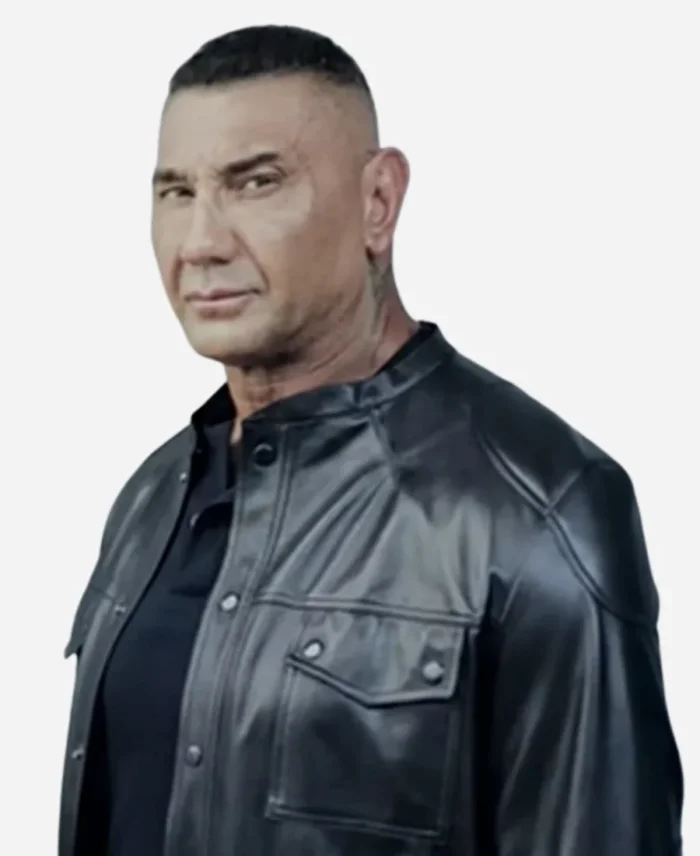 The Killer’s Game Dave Bautista Leather Jacket