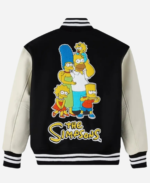 The Simpsons OVO Black Varsity Jacket