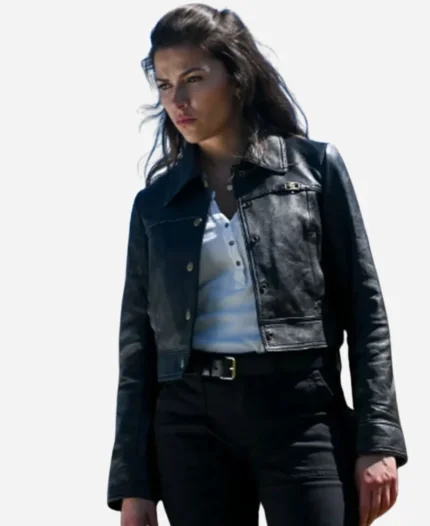 Tracker S02 Billie Matalon Black Leather Jacket